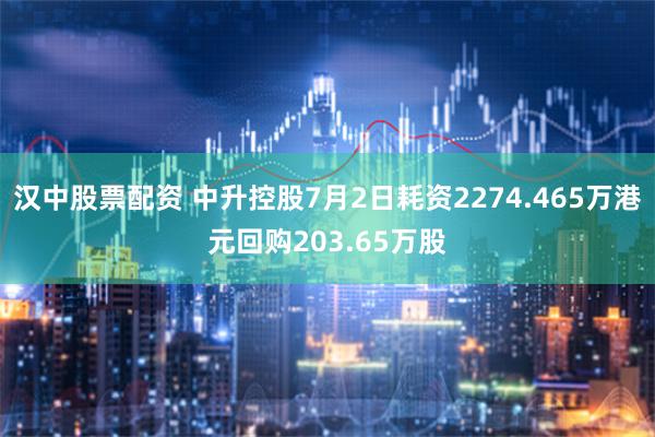 汉中股票配资 中升控股7月2日耗资2274.465万港元回购203.65万股