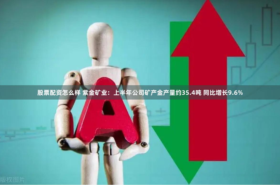 股票配资怎么样 紫金矿业：上半年公司矿产金产量约35.4吨 同比增长9.6%